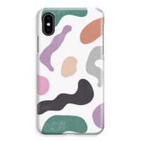 Memphis Shapes: iPhone XS Max Volledig Geprint Hoesje - thumbnail