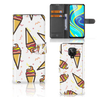 Xiaomi Redmi Note 9 Pro | Note 9S Book Cover Icecream