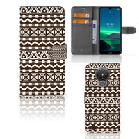 Nokia 1.4 Telefoon Hoesje Aztec Brown - thumbnail