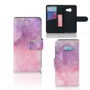 Hoesje Samsung Galaxy A3 2017 Pink Purple Paint