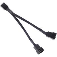 SST-CPF01 4-pin PWM naar 2x 4-pins PWM Y-kabel - thumbnail