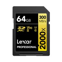 Lexar Professional 2000x 64 GB SDHC UHS-II Klasse 10