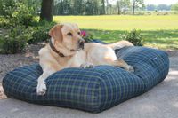 Dog's Companion® Hondenbed black watch medium - thumbnail