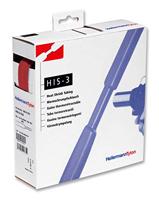 Hellermann Tyton 308-32402 krimpkous rood 1 stuk - kabelisolatie (3 m, 2,4 cm, 8 mm, 1,2 mm, 1 stuk())