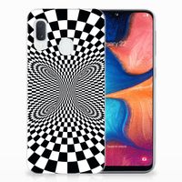 Samsung Galaxy A20e TPU Hoesje Illusie - thumbnail