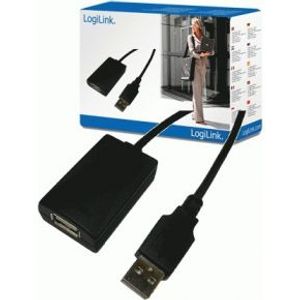 LogiLink USB 2.0 Repeater Cable - 5.0m USB-kabel 5 m USB 1 F USB A (F)