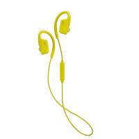 JVC AE Draadloze Bluetooth in-ear sporthoofdtelefoon met over-ear beugel - geel
