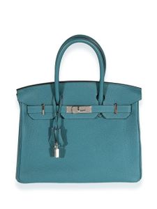 Hermès Pre-Owned sac à main Birkin 30 - Bleu