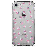 Doorzichtige Silicone Hoesje voor iPhone SE 2022/2020 | iPhone 8/7 Unicorns - thumbnail