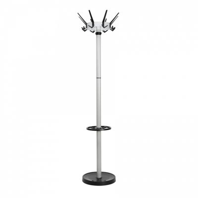 Maul Staande kapstok 9408095 MAULcaligo Aantal haken: 32 (Ø x h) 46 cm x 175.2 cm Staal Zilver, Zwart 1 stuk(s)
