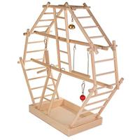 Trixie 5659 houten ladderspeelplaats, 44 × 44 × 16 cm