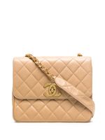 CHANEL Pre-Owned sac porté épaule Classic Flap (1995) - Tons neutres - thumbnail