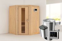 Karibu | Nanja Sauna | Energiesparende Deur | Kachel 3,6 kW Externe Bediening