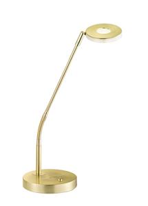 Fischer & Honsel Gouden bureaulamp Dent 50064