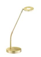 Fischer & Honsel Gouden bureaulamp Dent 50064 - thumbnail