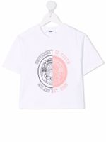 MSGM Kids t-shirt University Of Youth - Blanc