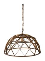 PTMD Hanglamp 'Denver', Metaal, 188.5 x 31.5 x 78.5cm, kleur Goud