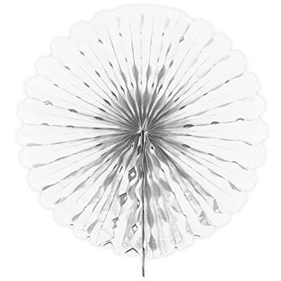 Folat - Honeycomb Waaier Wit - 45cm