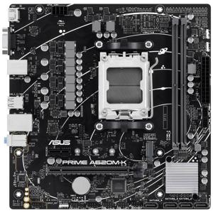 Asus PRIME A620M-K Moederbord Socket AMD AM5 Vormfactor Micro-ATX Moederbord chipset AMD® A620