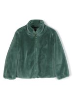 Liu Jo Kids veste zippée en fourrure artificielle - Vert