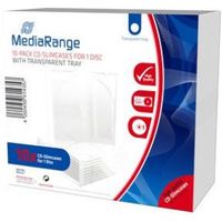 MediaRange BOX32-T CD-doosje Jewel case 1 schijven Transparant