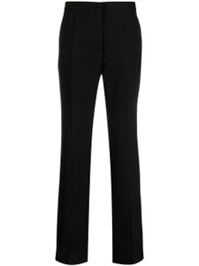 Jil Sander pantalon de tailleur à plis marqués - Noir