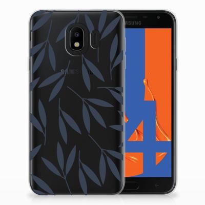 Samsung Galaxy J4 2018 TPU Case Leaves Blue