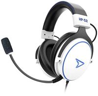 Pixminds HP-52 Gaming Over Ear Headset bedraad Stereo Wit Volumeregeling