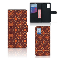 Samsung Galaxy A02s | M02s Telefoon Hoesje Batik Brown