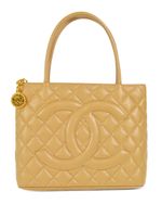 CHANEL Pre-Owned sac à main Medallion 2002 - Tons neutres - thumbnail