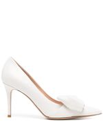 Gianvito Rossi escarpins Safira à bout pointu 90 mm - Blanc