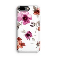 Geschilderde bloemen: iPhone 8 Plus Tough Case