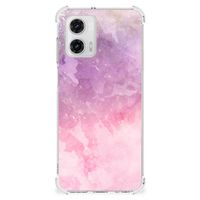 Back Cover Motorola Moto G73 Pink Purple Paint