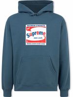 Supreme hoodie Shine 'SS21' - Bleu