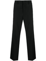 Patrizia Pepe straight-leg pressed-crease trousers - Noir - thumbnail