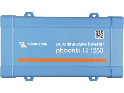 Victron Energy Phoenix 12/250 Omvormer 250 W 12 V/DC - 230 V/AC Victron Energy Phoenix 12/250 Omvormer 250 W 12 V/DC - 230 V/AC