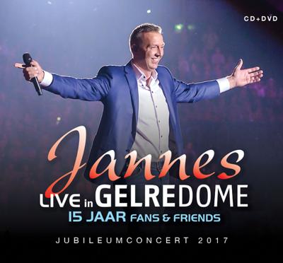 Jannes Live In Gelredome: 15 Jaar Fans & Friends (DVD + CD) - CD (8714069108318)