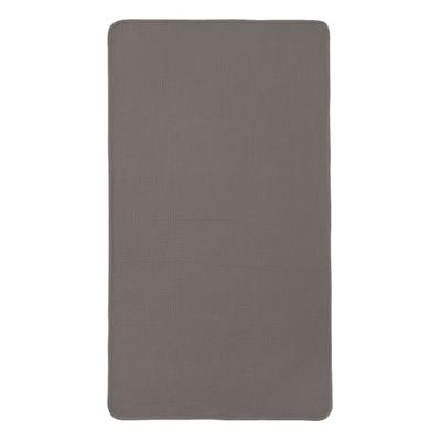 Bio-wafelpiqué badhanddoek, amber 70 x 140 cm