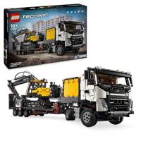 LEGO Technic Volvo FMX Truck & EC230 elektrische graafmachine, Bouwvoertuig en Vrachtwagen Speelgoed voor Kinderen, Rollenspel Kerstcadeau voor Jongens en Meisjes vanaf 10 jaar 42175