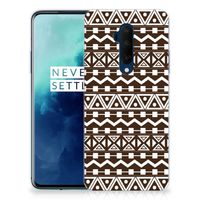 OnePlus 7T Pro TPU bumper Aztec Brown - thumbnail