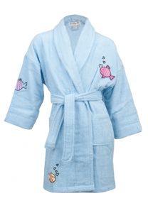 Kinder badjas Aegean Apparel / Little Bubbly Fish - M ( 5-6 jaar)