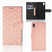 Sony Xperia XA1 Telefoon Hoesje Pattern Orange - thumbnail