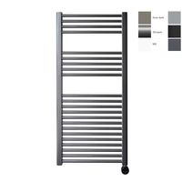 Radiator Sanicare Snode 111,8 x 45 cm Gunmetal Thermostaat Chroom Rechtsonder Sanicare - thumbnail