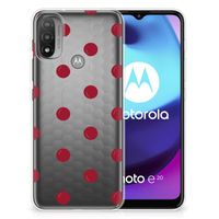 Motorola Moto E20 | E40 Siliconen Case Cherries - thumbnail