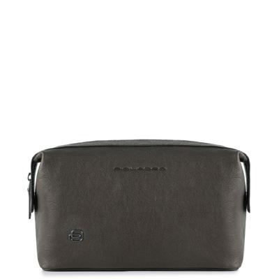 Piquadro Black Square Toiletry Bag Dark Brown Piquadro Black Square Toiletry Bag Dark Brown