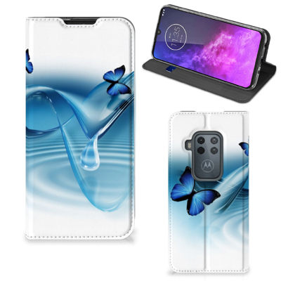 Motorola One Zoom Hoesje maken Vlinders Motorola One Zoom Hoesje maken Vlinders