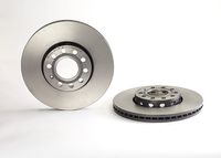 Remschijf COATED DISC LINE BREMBO, Remschijftype: Binnen geventileerd, u.a. für Audi, Skoda, Seat - thumbnail