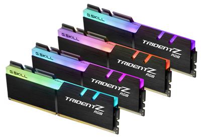 G.Skill Trident Z RGB F4-3600C16Q-32GTZR - Geheugen - DDR4 - 32 GB: 4 x 8 GB - 288-PIN - 3600 MHz - CL16