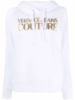 Versace Jeans Couture hoodie à logo imprimé - Blanc