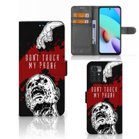 Xiaomi Redmi 10 Portemonnee Hoesje Zombie Blood - thumbnail